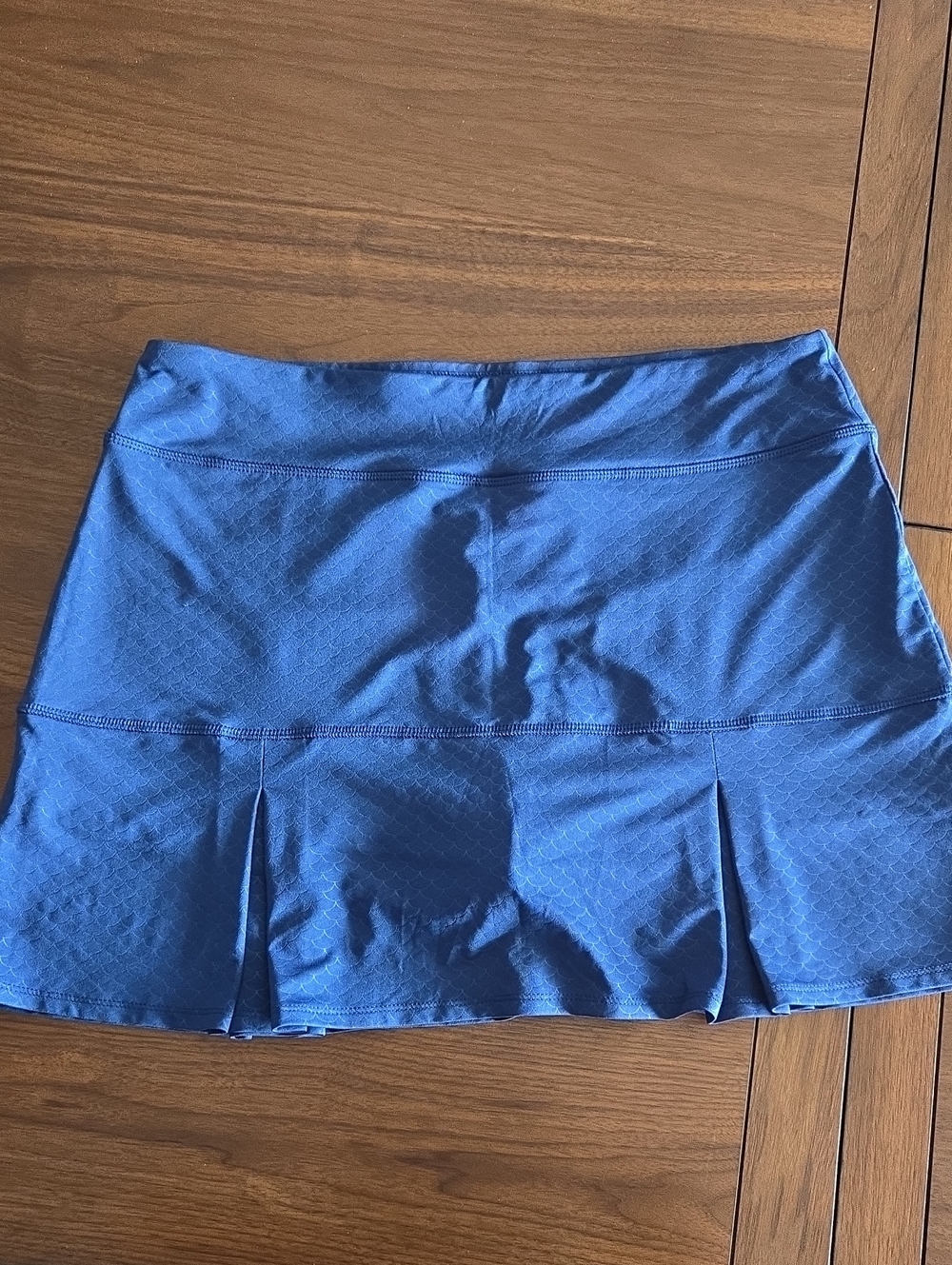 Reel Legends Blue Beachcomber Athletic Pleated Skirt - Women's Activewear
